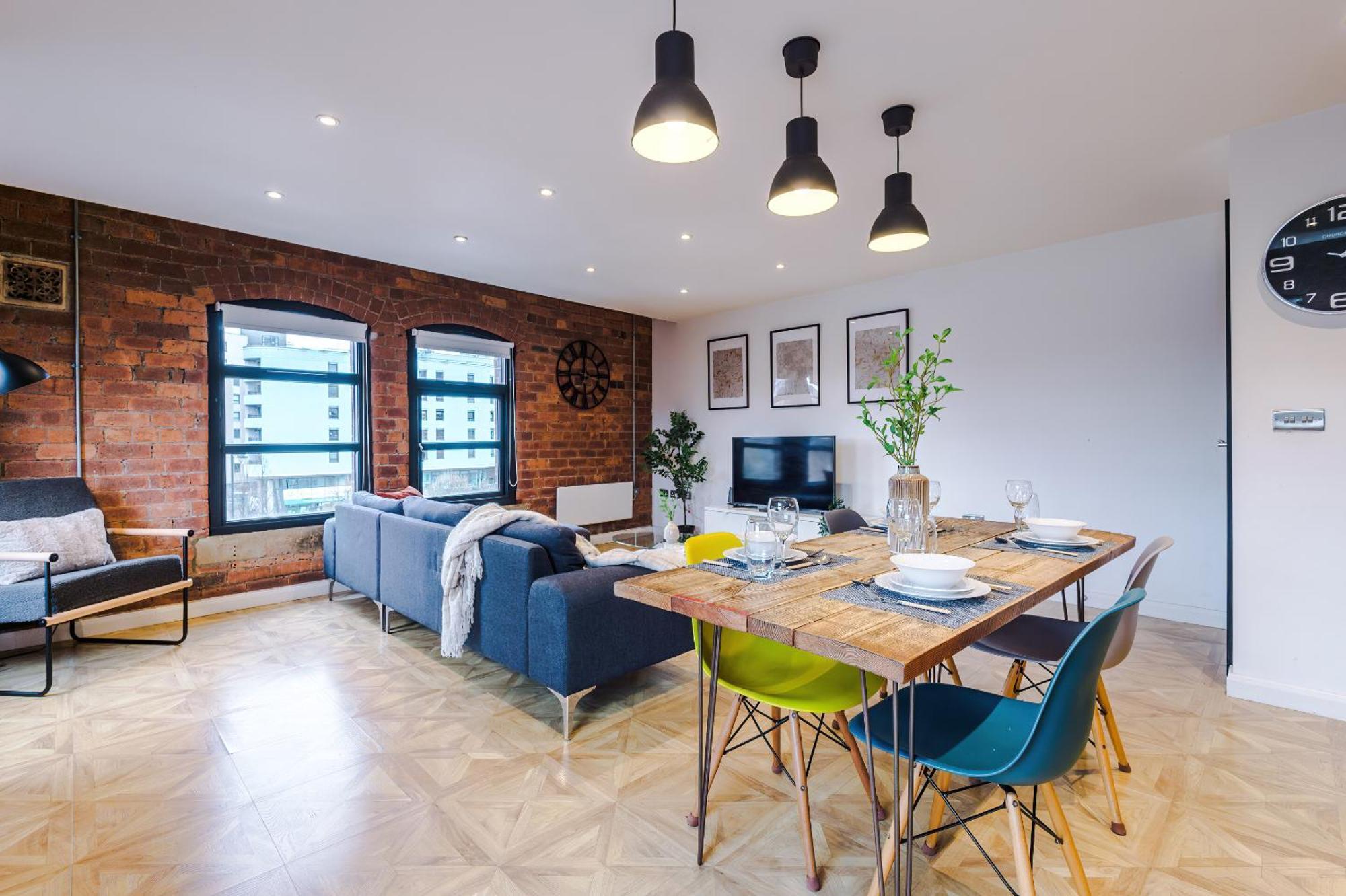 2 King Size Beds In Manhattan Styled Oversize Apartment Leeds  Exterior photo